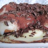 Лека бишкотена торта (вдъхновена от тирамису)
